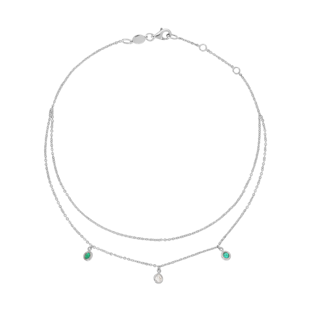 Double Chain Anklet