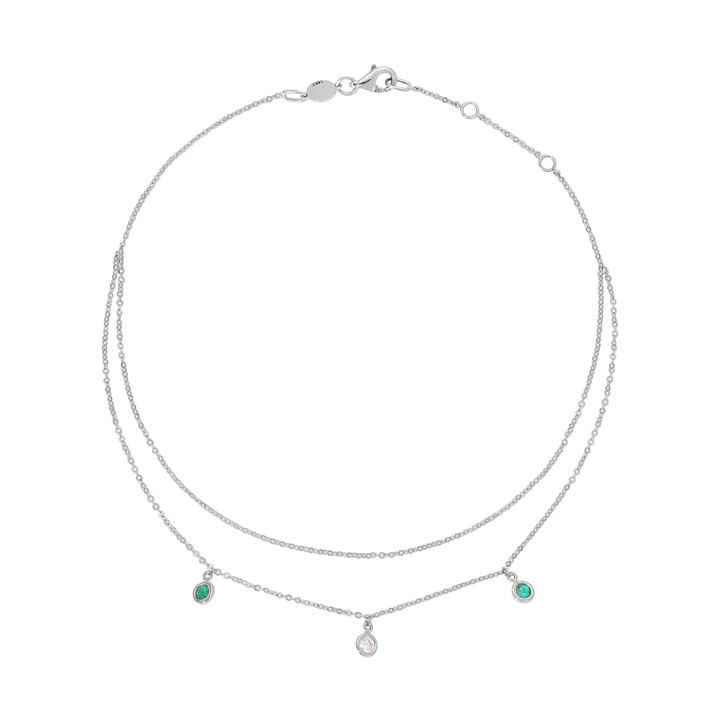Double Chain Anklet