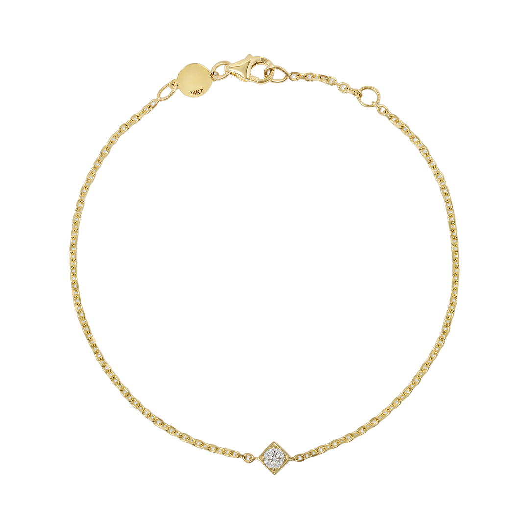 Diamond Chain Bracelet