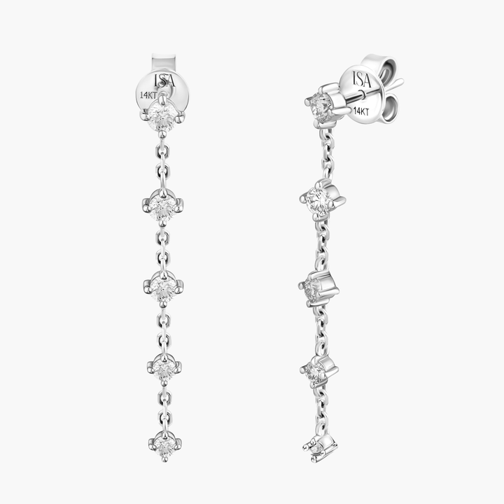 Diamond Drop Studs