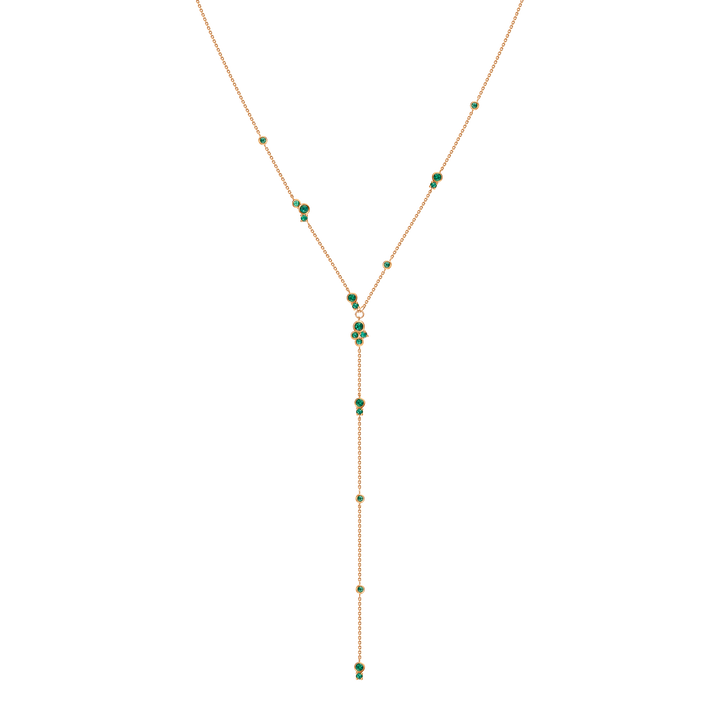 Bubbles Lariat Necklace