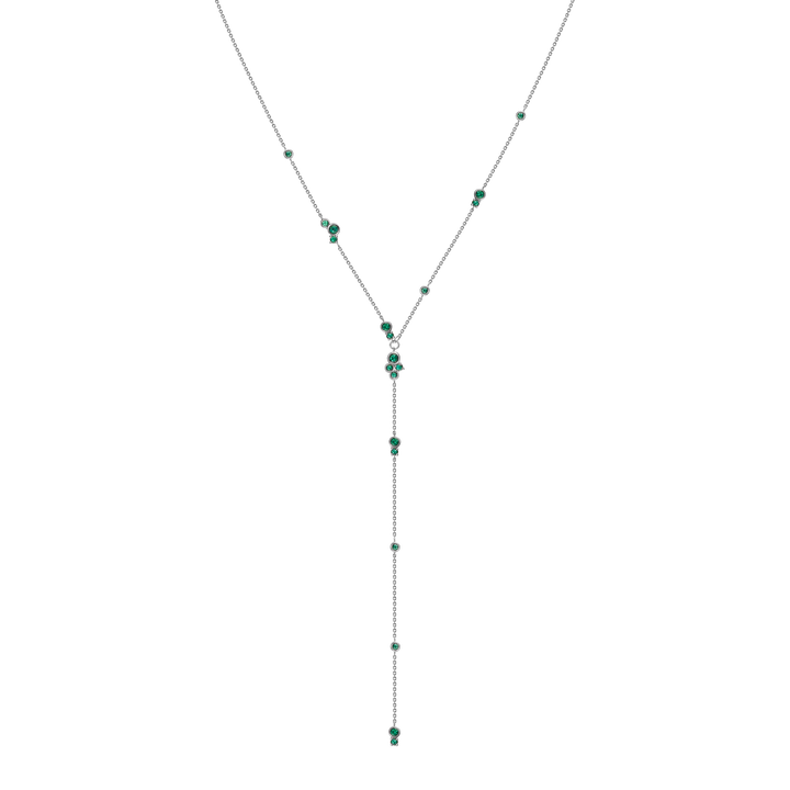 Bubbles Lariat Necklace