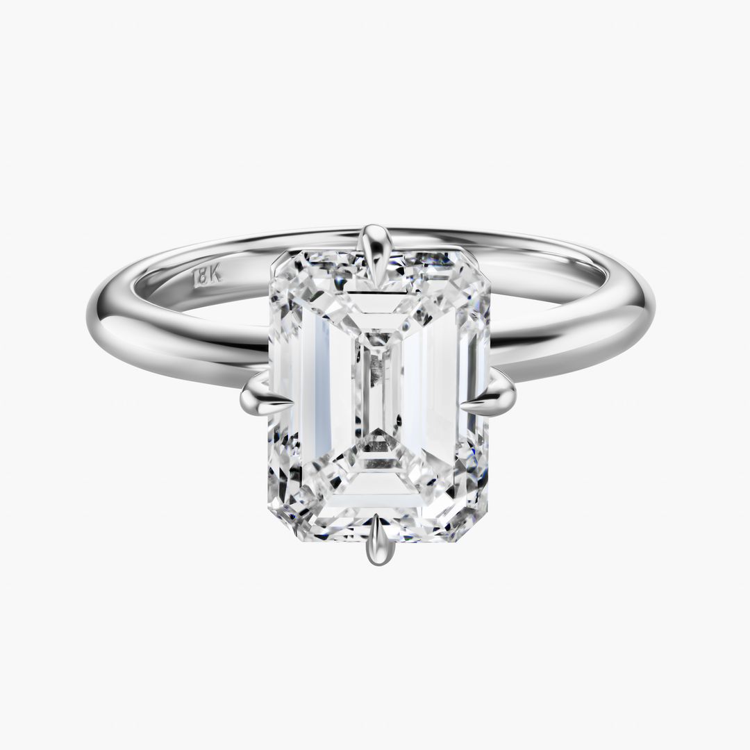 Emerald Cut Diamond Ring