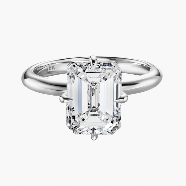 Emerald Cut Diamond Ring
