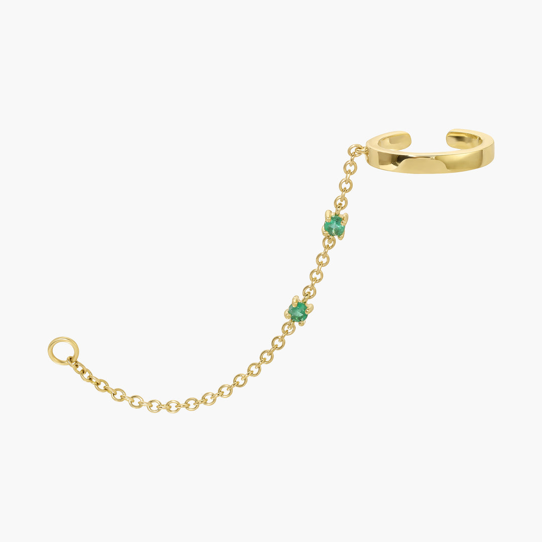 Chain Ear Cuff With Loop