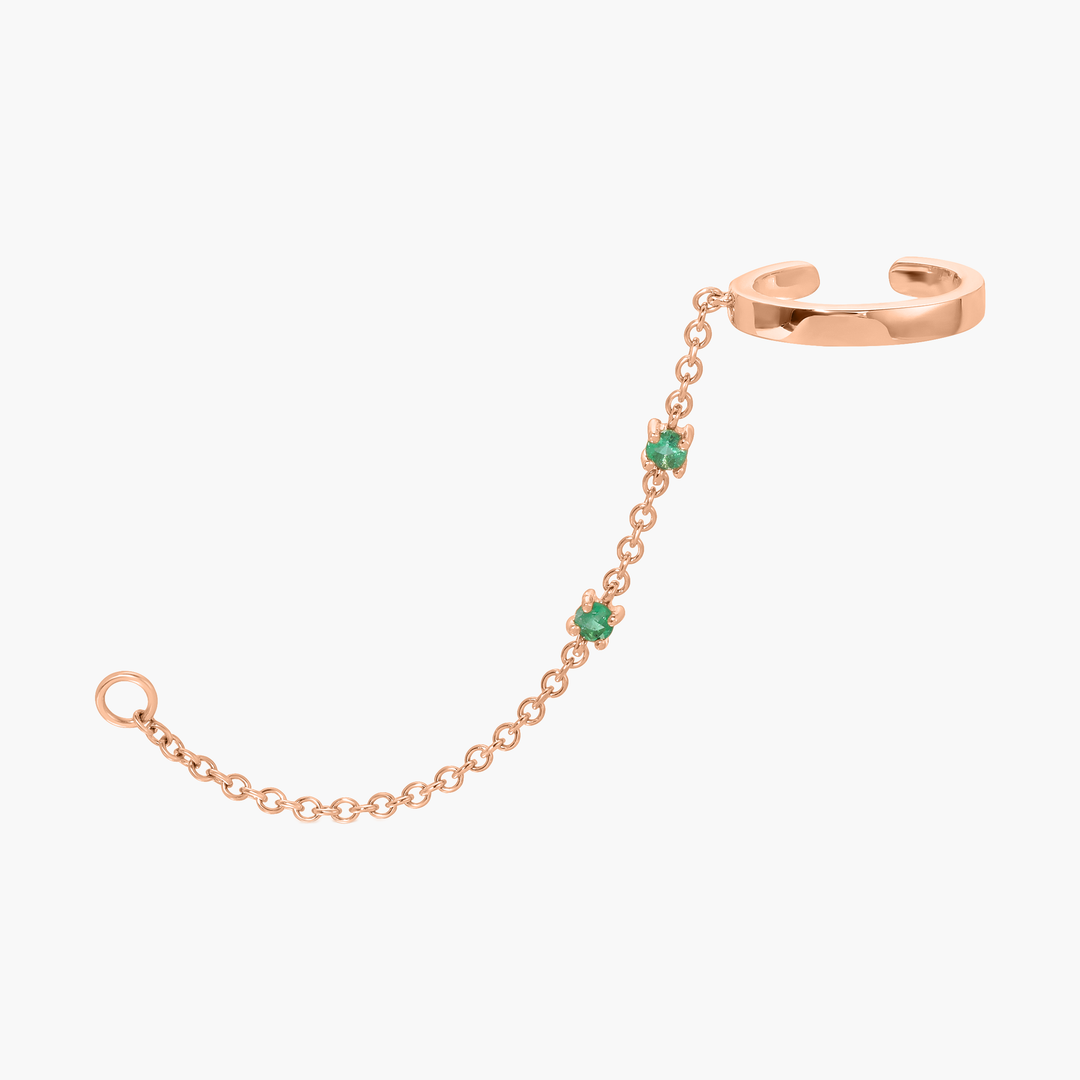 Chain Ear Cuff With Loop