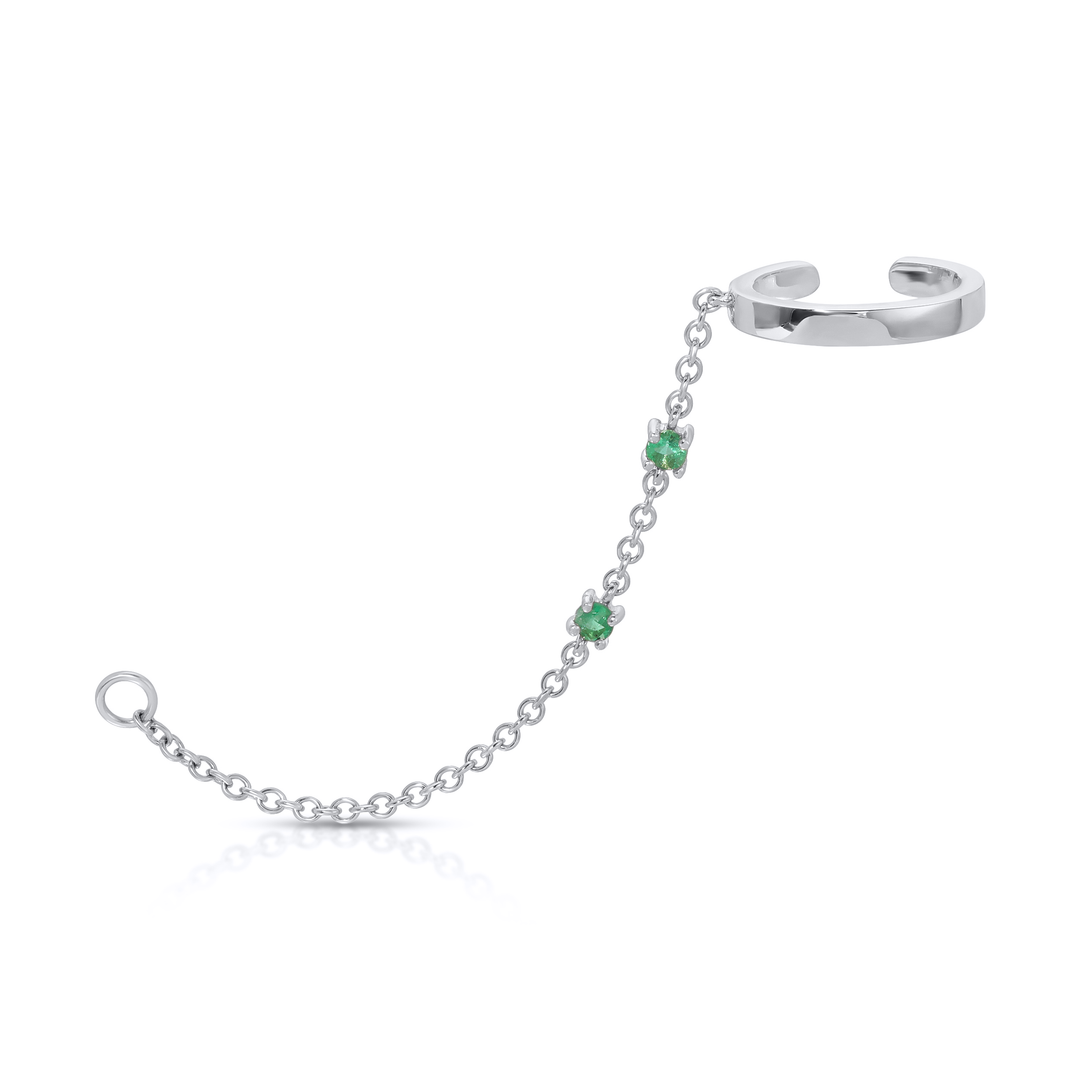 Chain Ear Cuff With Loop