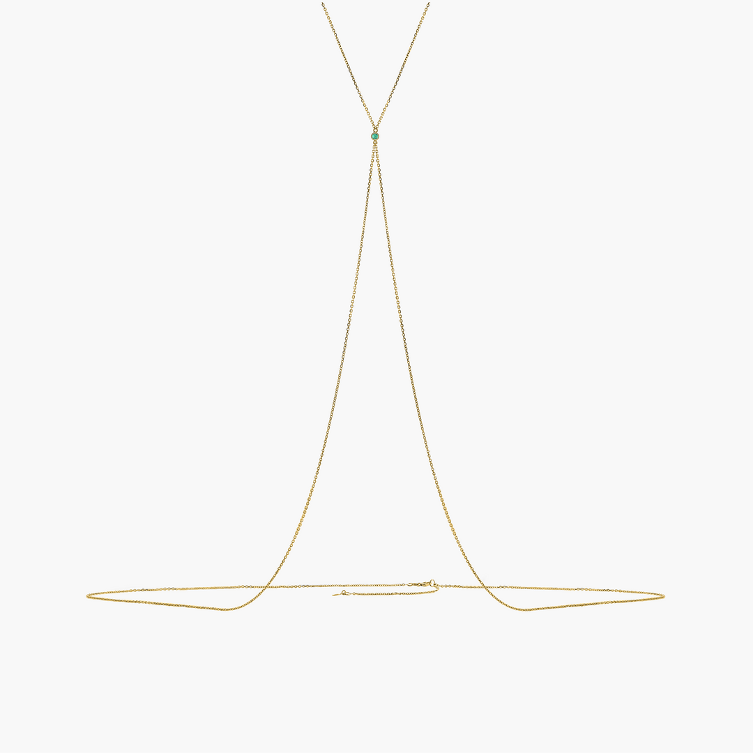 Round Bezel Body Chain