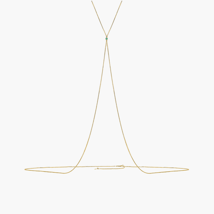 Round Bezel Body Chain