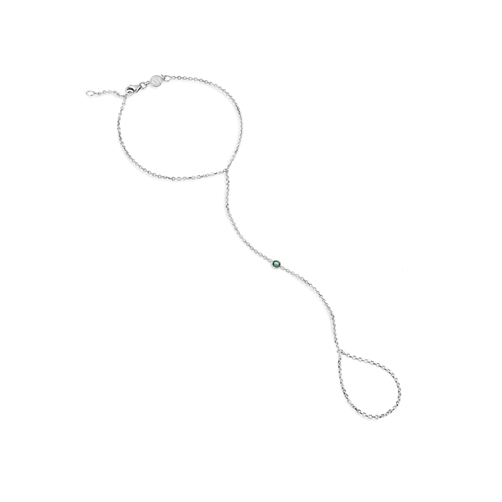 Round Bezel Hand Chain