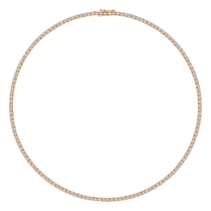 Grand Diamond Tennis Necklace