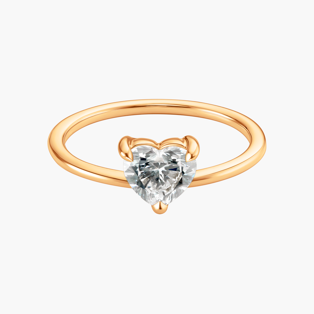 Heart Diamond Ring