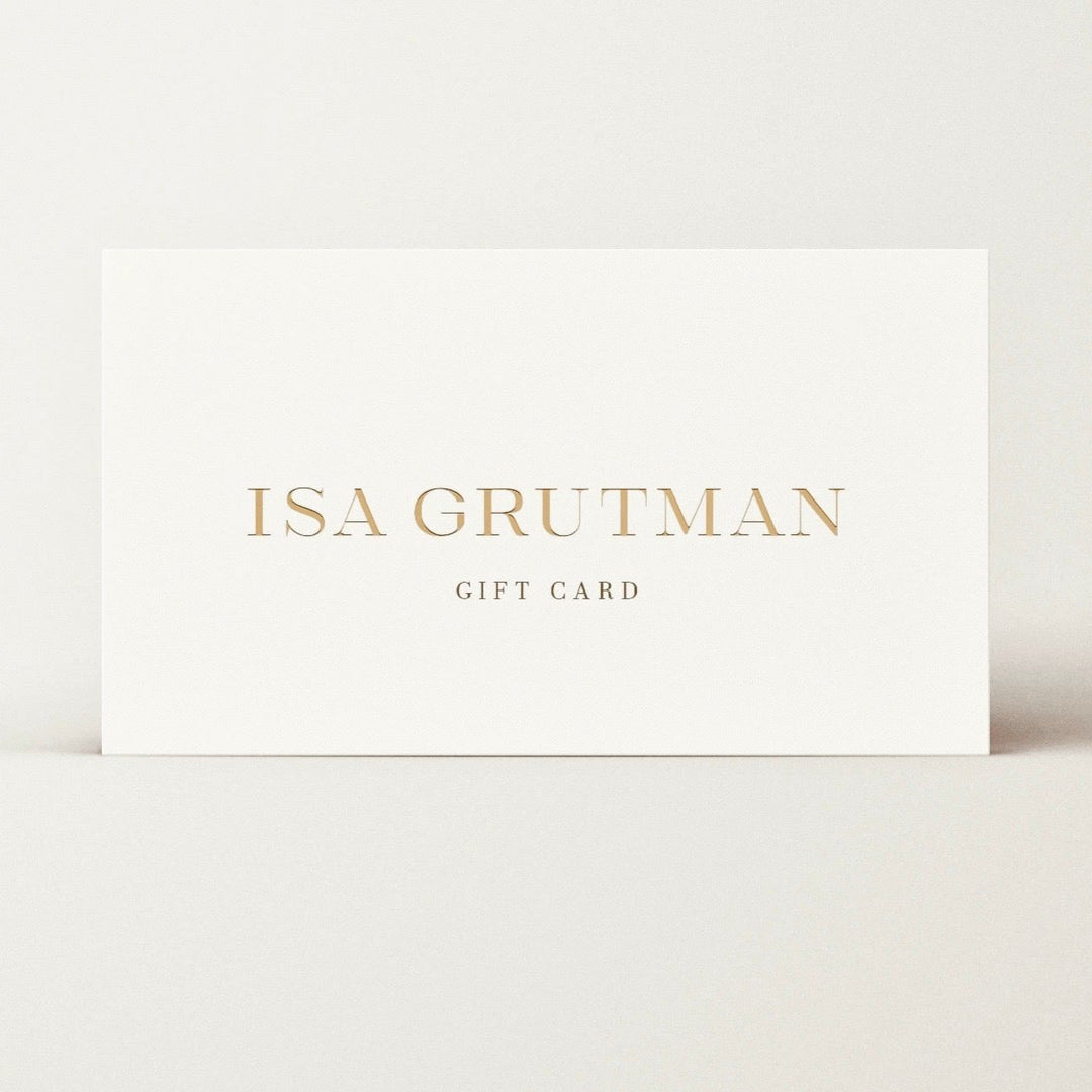 Isa Grutman Gift Card