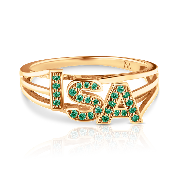 Custom Emerald Ring