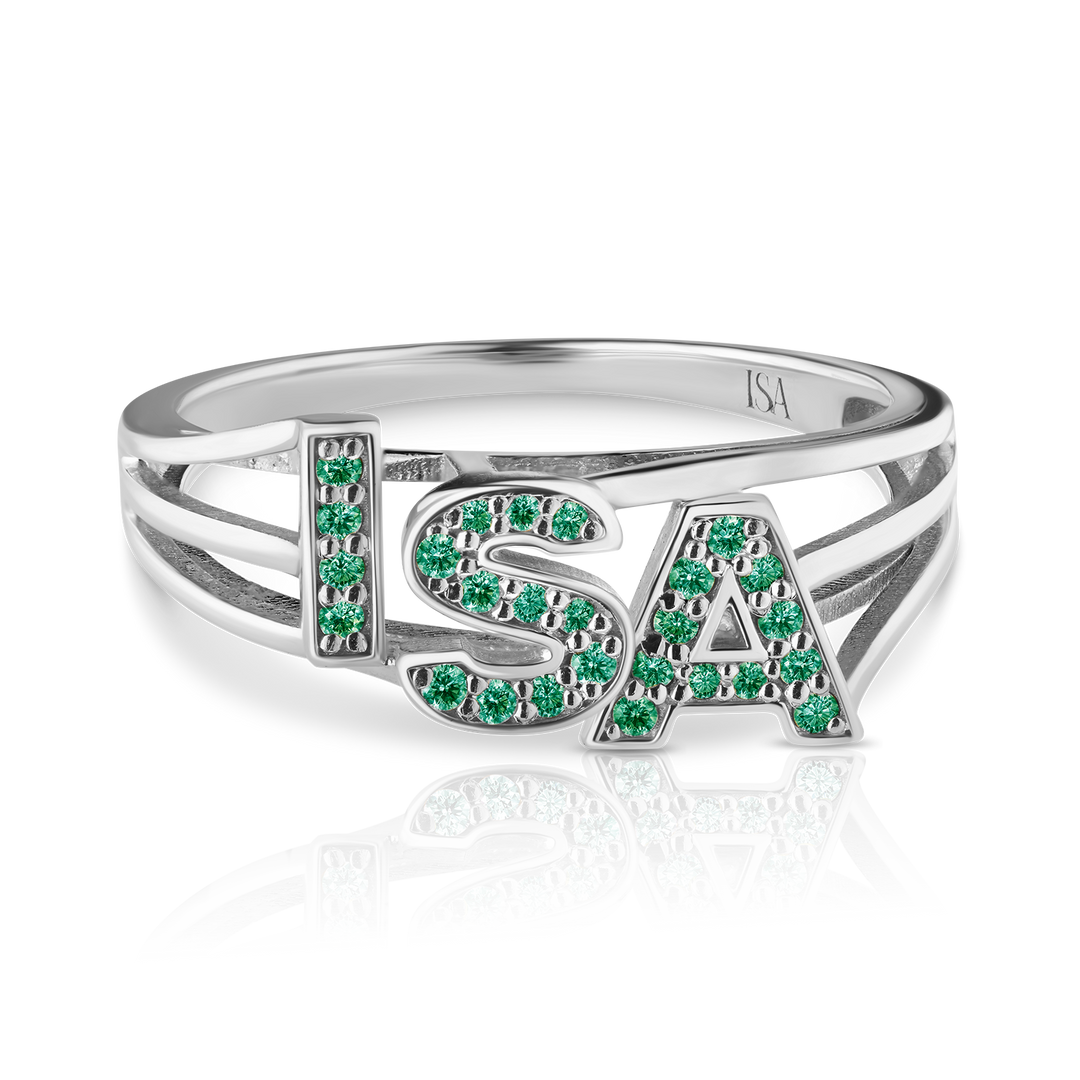 Custom Emerald Ring
