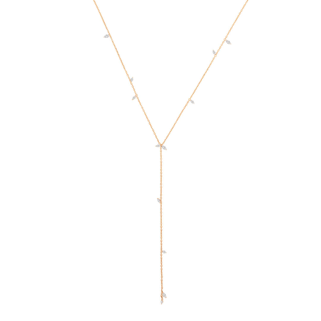 Jasmine Vine Lariat Necklace