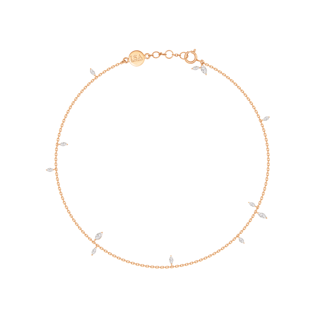 Jasmine Vine Anklet