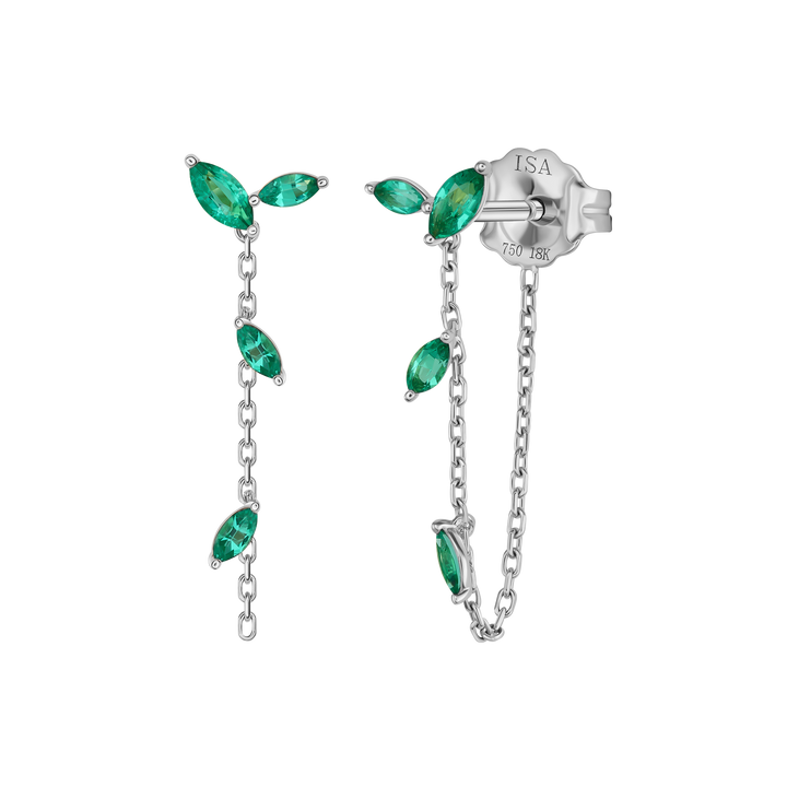 Jasmine Vine Chain Earrings