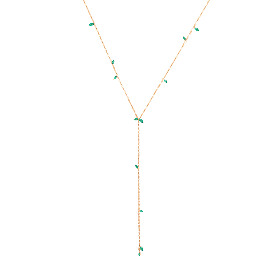 Jasmine Vine Lariat Necklace