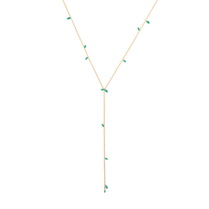 Jasmine Vine Lariat Necklace