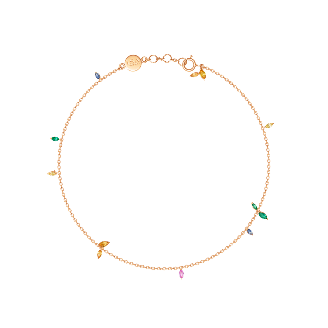 Jasmine Vine Anklet