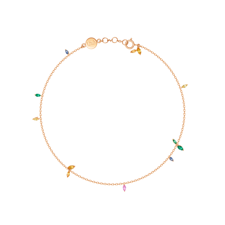 Jasmine Vine Anklet