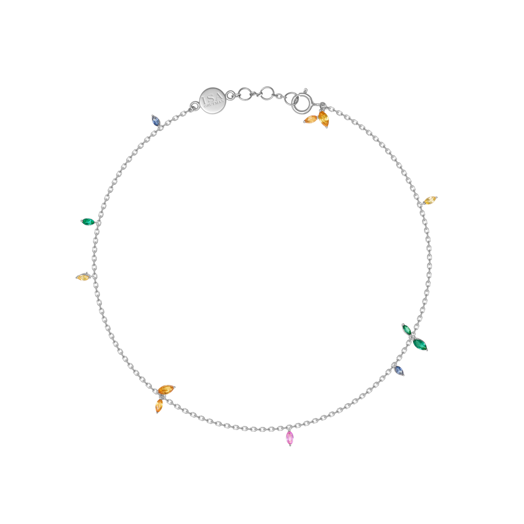 Jasmine Vine Anklet