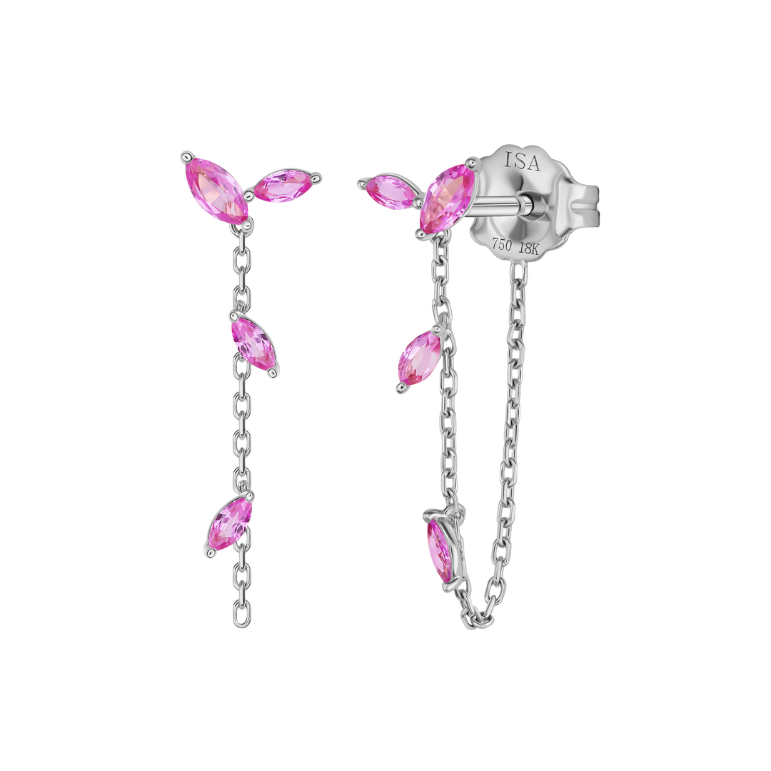 Jasmine Vine Chain Earrings