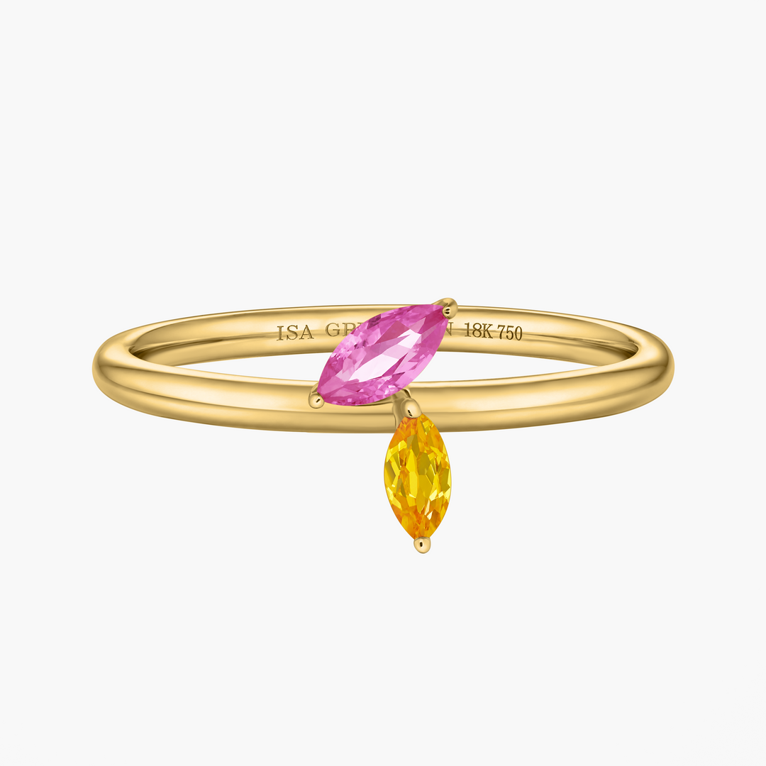 Jasmine Vine Warm Tone Ring