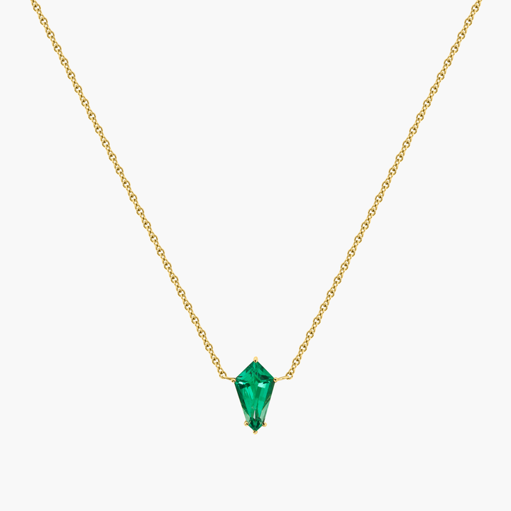 Kite Emerald Necklace