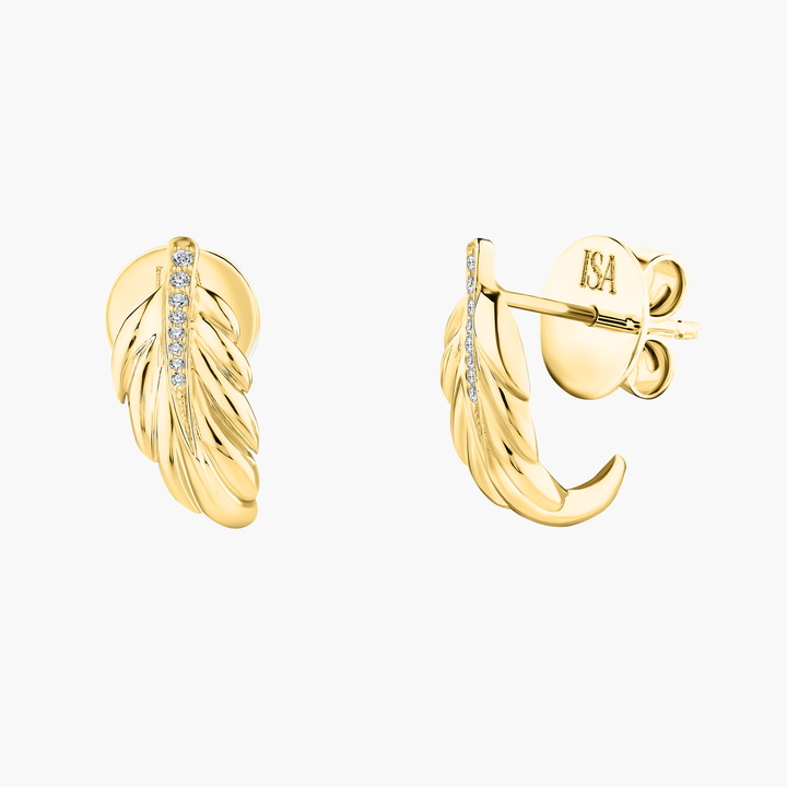 Small Leaf J Hoop