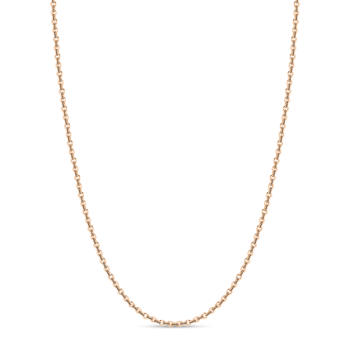 Legacy Black Diamond Pave Link Necklace