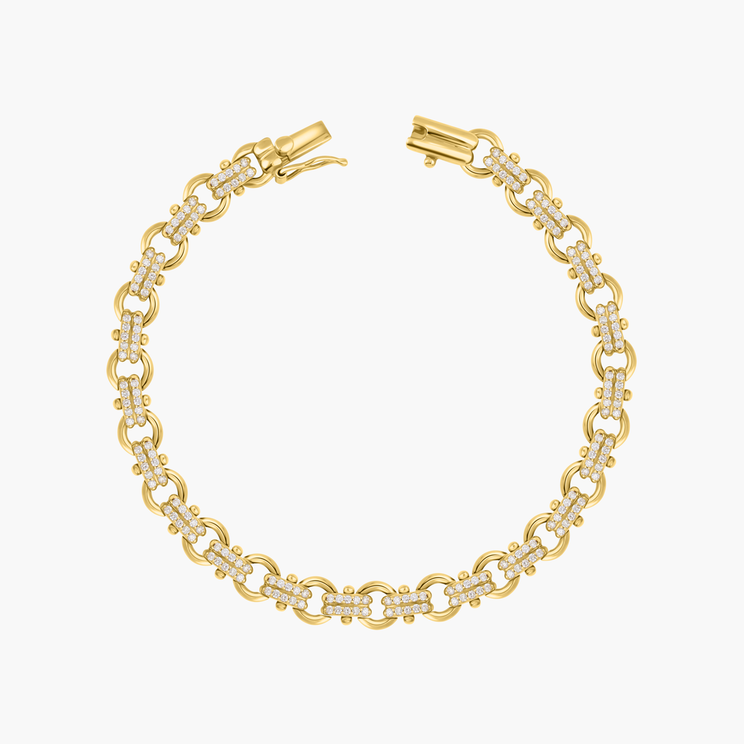 Legacy Pave Link Bracelet
