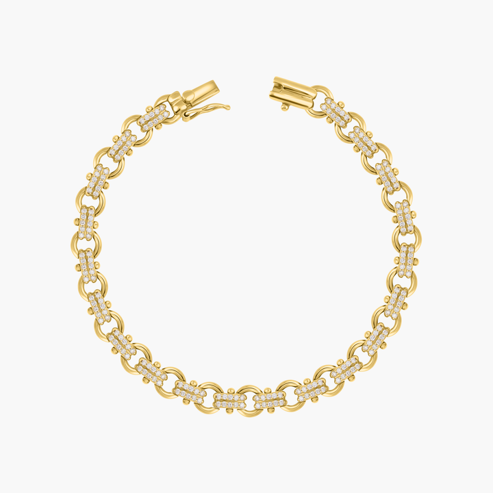 Legacy Pave Link Bracelet