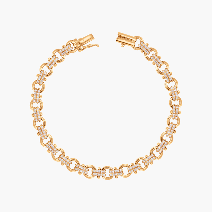 Legacy Pave Link Bracelet