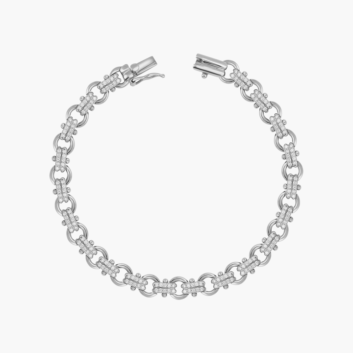 Legacy Pave Link Bracelet