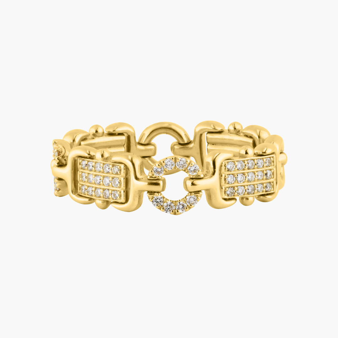 Legacy Pave Link Ring