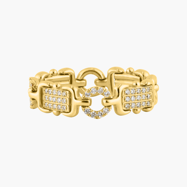 Legacy Pave Link Ring