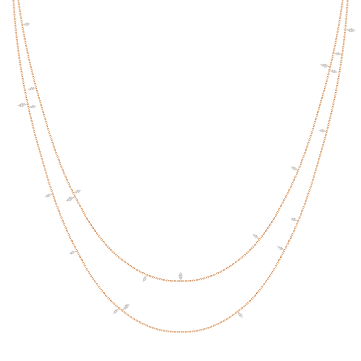 Long Jasmine Vine Necklace
