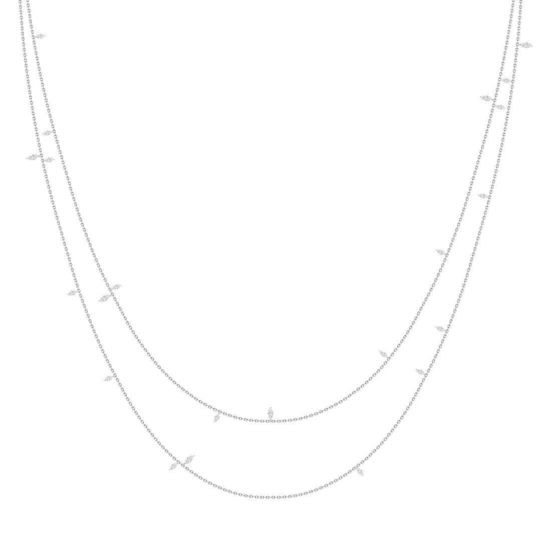 Long Jasmine Vine Necklace