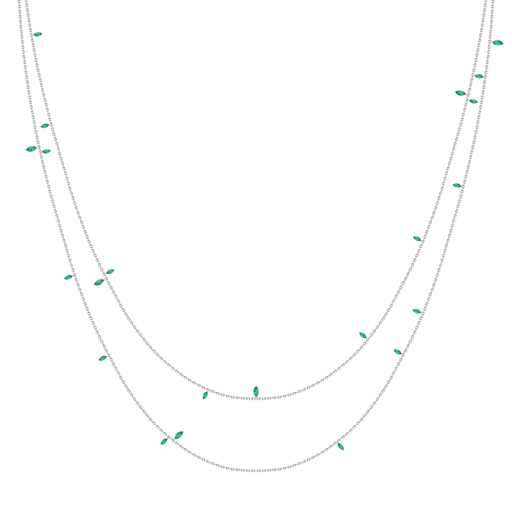Long Jasmine Vine Necklace