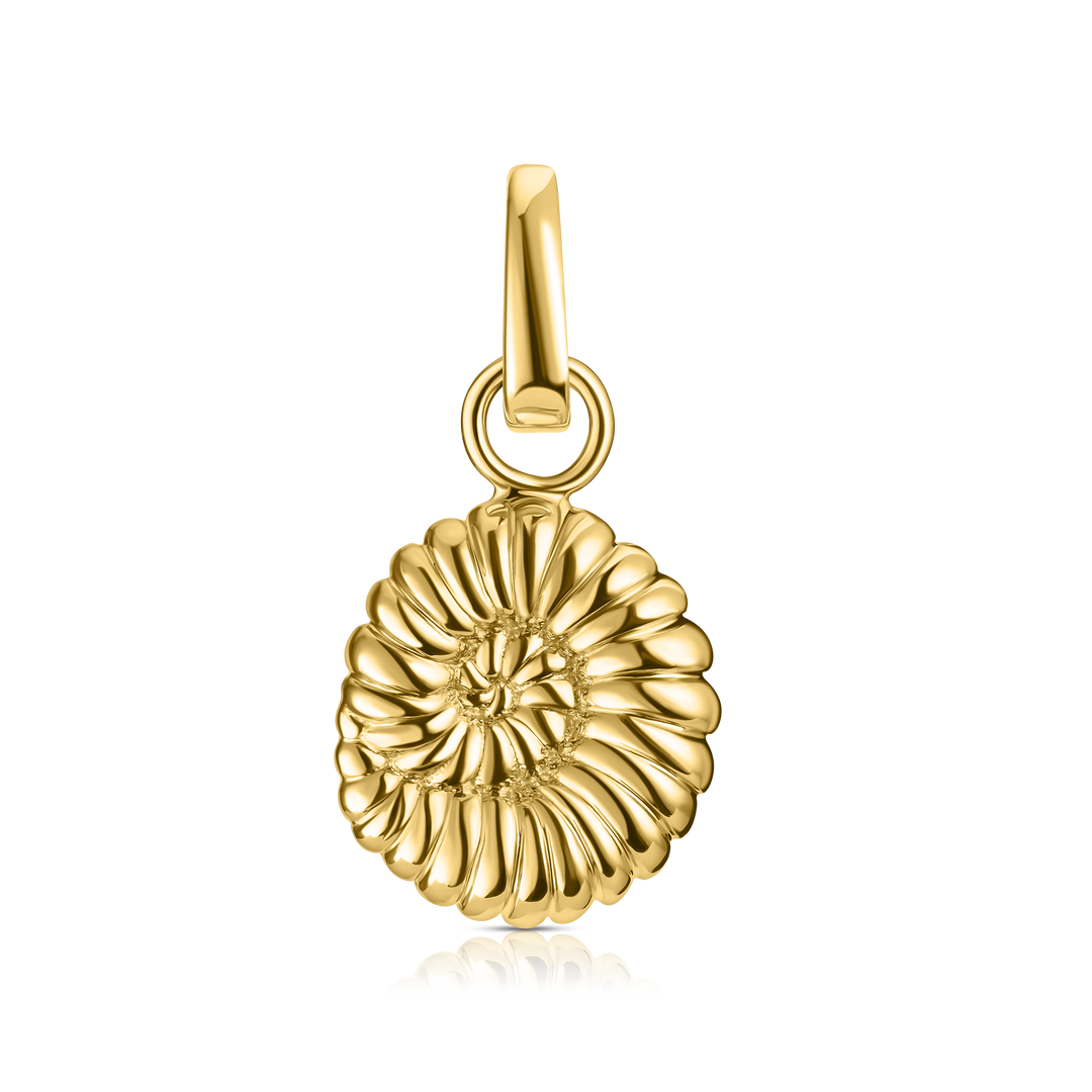 Ammonite Shell Charm