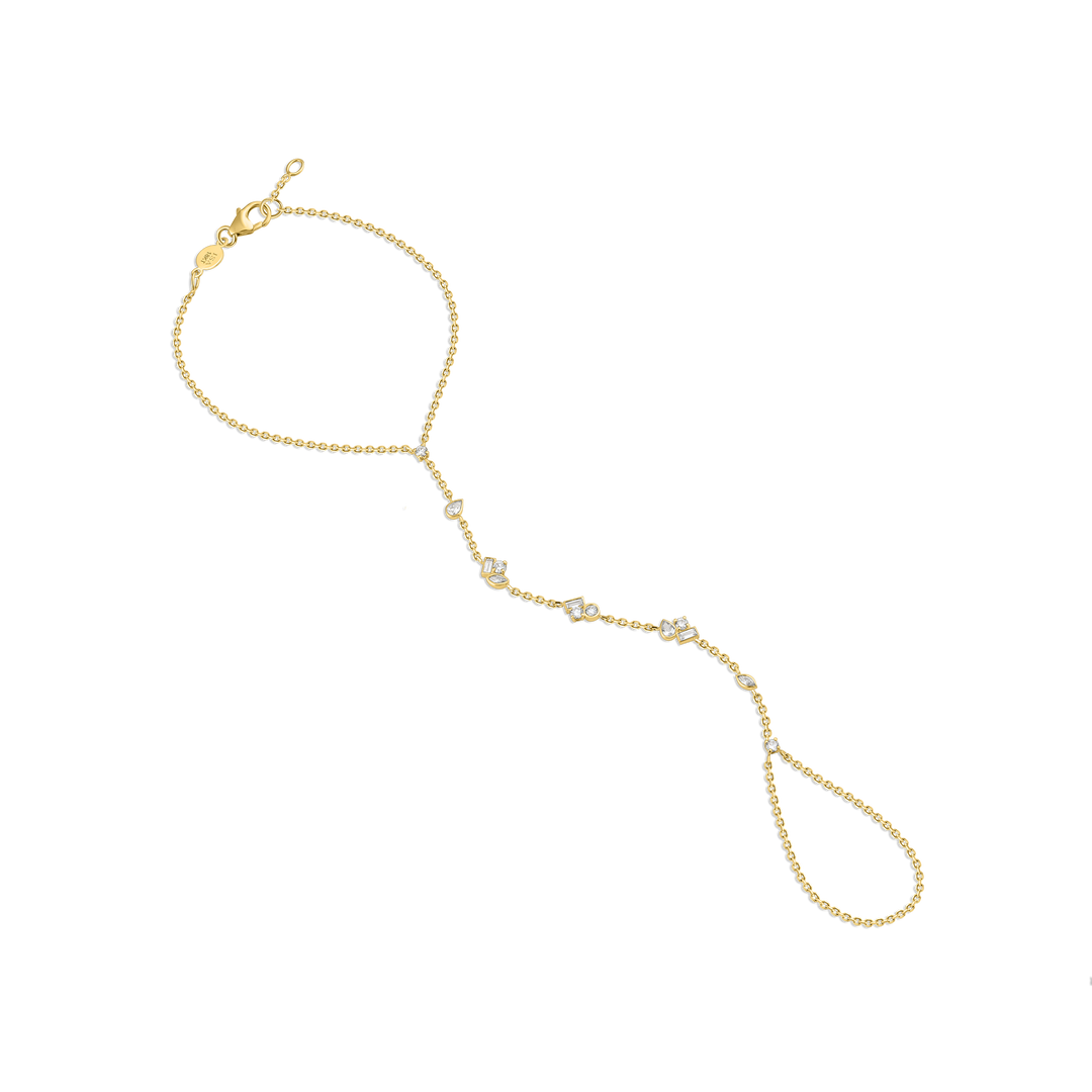 Bubbles Diamond Hand Chain