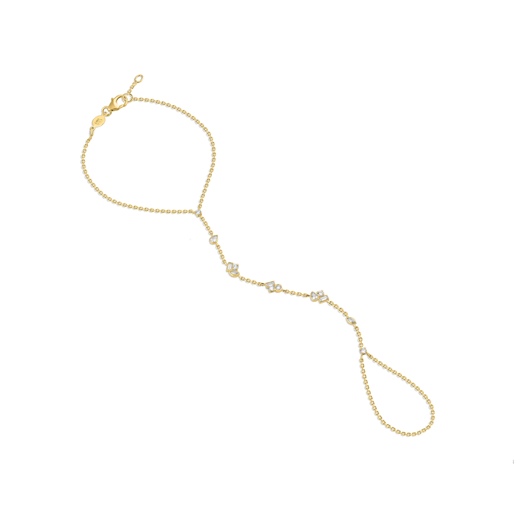 Bubbles Diamond Hand Chain