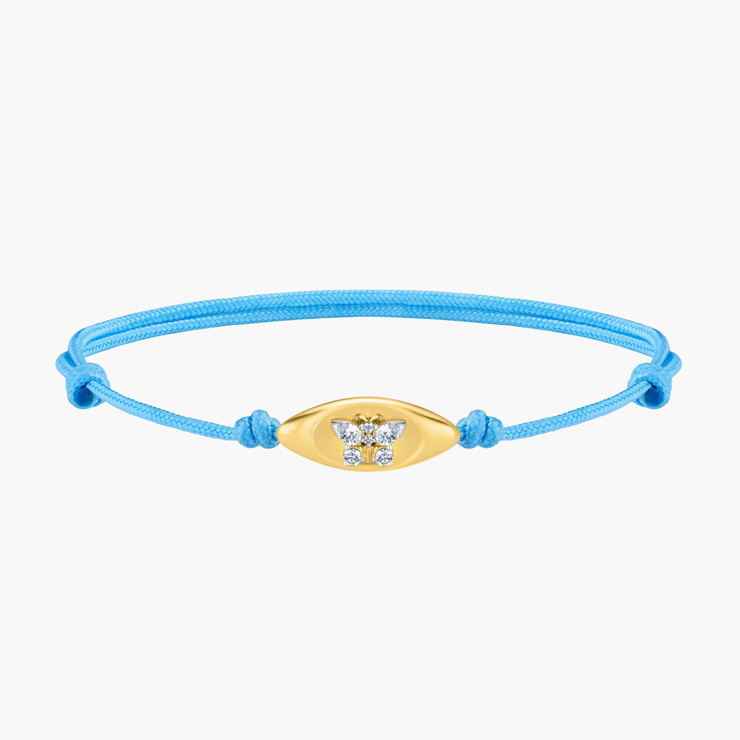 Butterfly Cord Bracelet