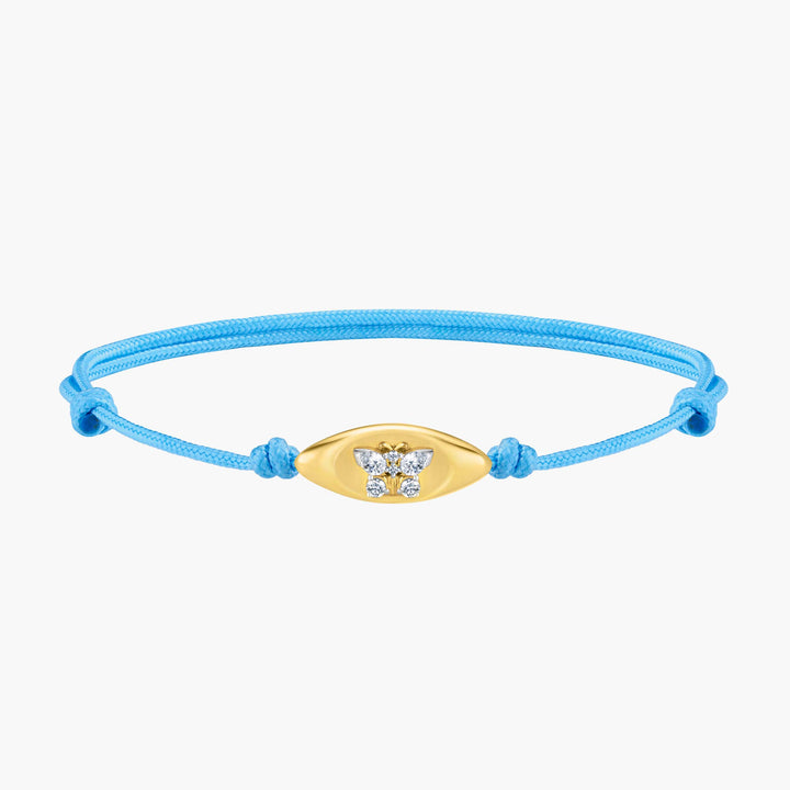 Butterfly Cord Bracelet