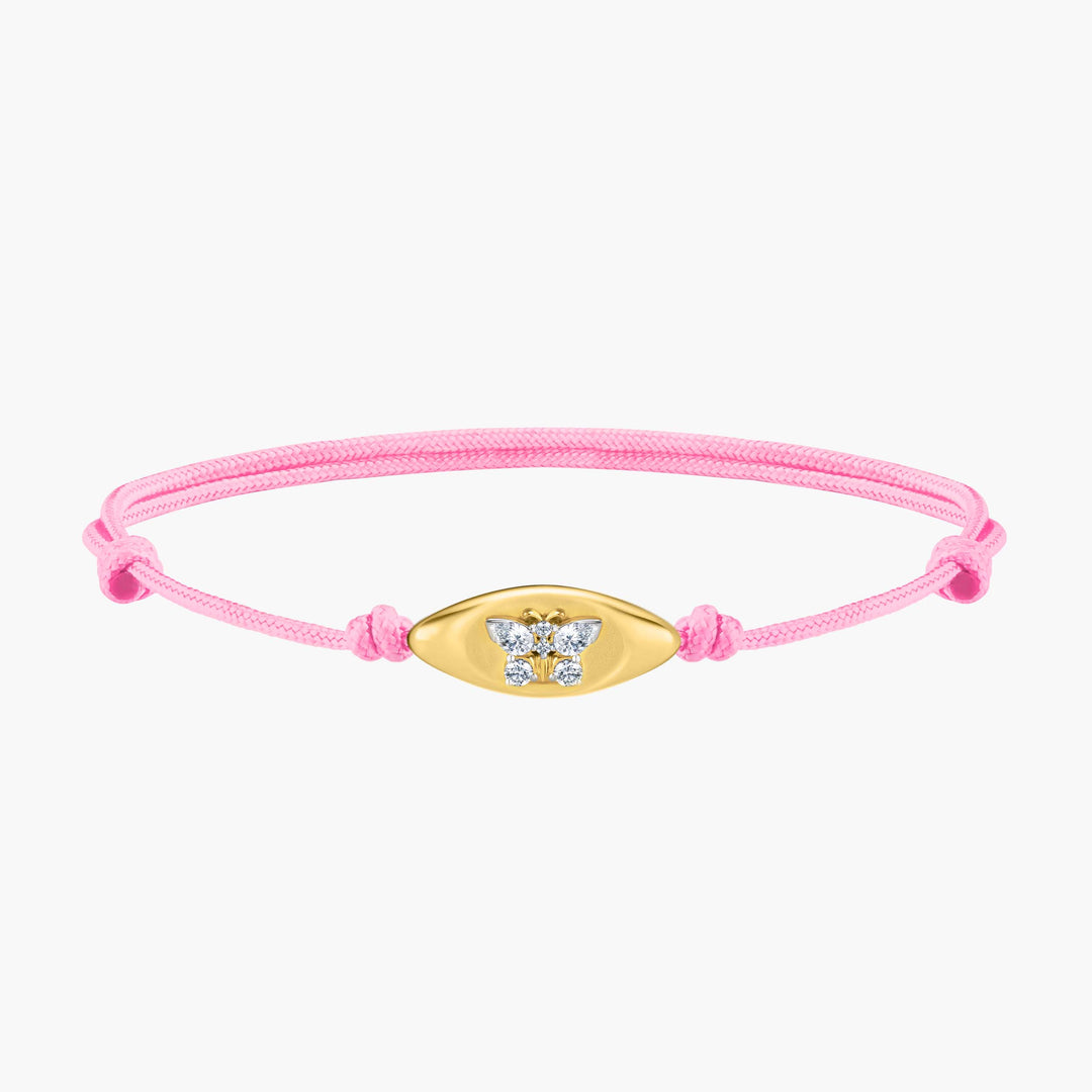 Butterfly Cord Bracelet