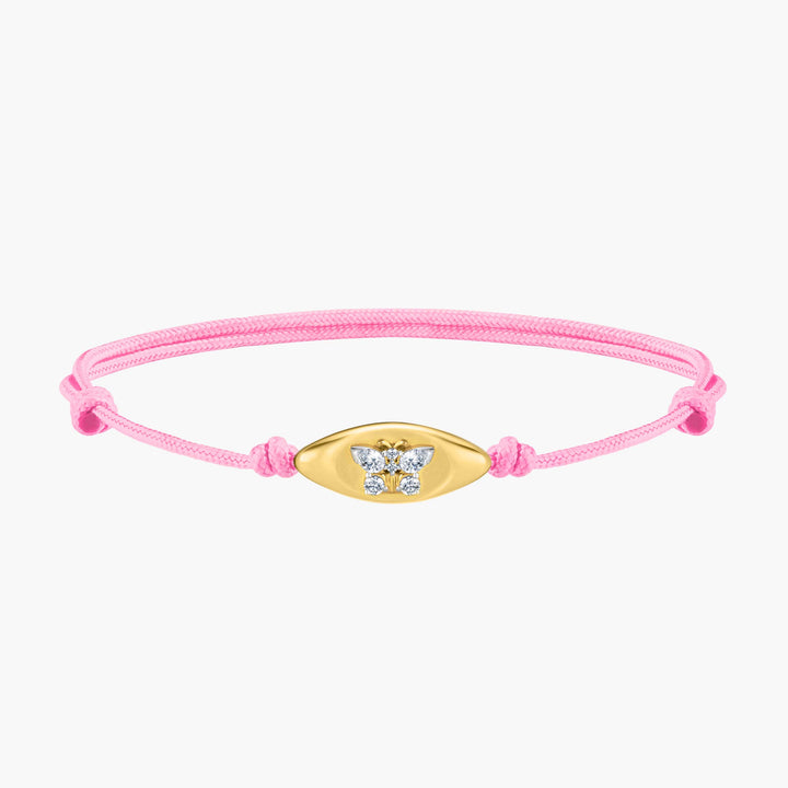 Butterfly Cord Bracelet