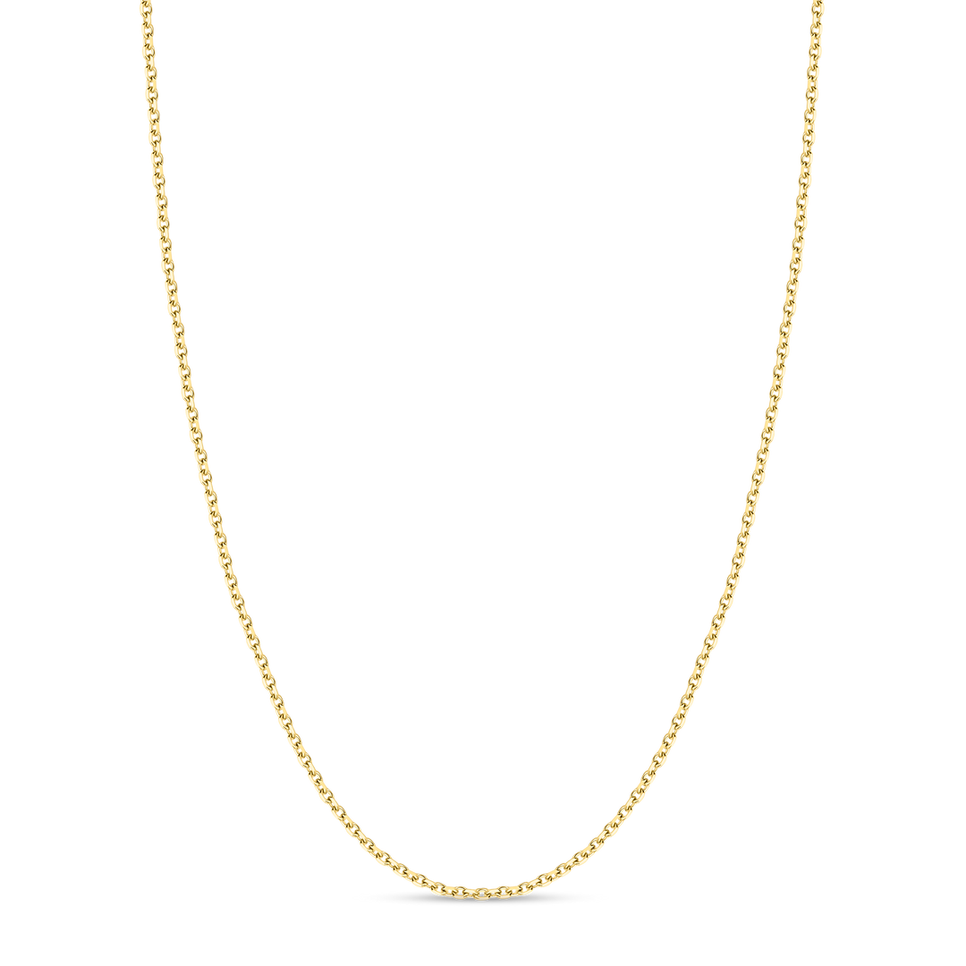 Classic Rolo Chain Necklace