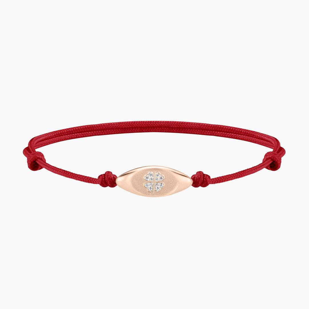 Clover Cord Bracelet